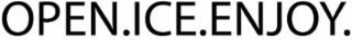 OPEN.ICE.ENJOY. logo