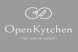 OPENKYTCHEN YES WE'RE OPEN! logo