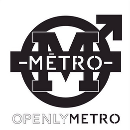 OPENLY METRO -METRO- M logo
