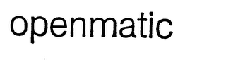 OPENMATIC logo