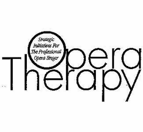 OPERA THERAPY STRATEGIC INITIATIVES FOR THE PROFESSIONAL OPERA SINGER logo