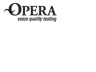 OPERA VOICE QUALITY TESTING logo