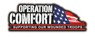 OPERATION COMFORT SUPPORTING OUR WOUNDED TROOPS logo