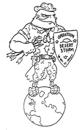 OPERATION DESERT STORM IN GOD WE TRUST logo