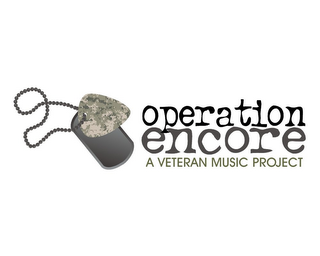 OPERATION ENCORE A VETERAN MUSIC PROJECT logo