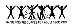 OPERATION G.R.A.D. GATHERING RESOURCES FOR ADULT DECISIONS logo