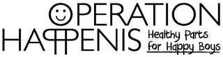 OPERATION HAPPENIS HEALTHY PARTS FOR HAPPY BOYS logo
