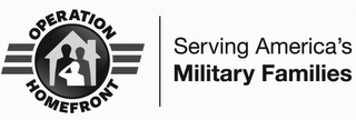 OPERATION HOMEFRONT SERVING AMERICA'S MILITARY FAMILIES logo