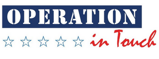 OPERATION IN TOUCH logo