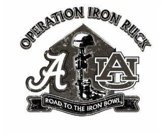 OPERATION IRON RUCK A AU ROAD TO THE IRON BOWL logo