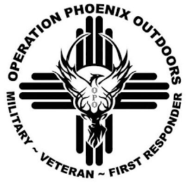OPERATION PHOENIX OUTDOORS MILITARY ~ VETERAN ~ FIRST RESPONDER OPO logo