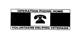 OPERATION PHONE HOME VOLUNTEERS HELPING VETERANS logo