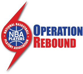 OPERATION REBOUND NBA PLAYERS NATIONAL · BASKETBALL · PLAYERS ASSOCIATION logo
