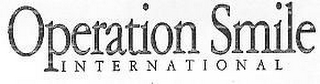OPERATION SMILE INTERNATIONAL