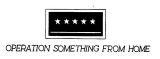OPERATION SOMETHING FROM HOME logo