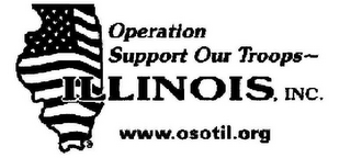 OPERATION SUPPORT OUR TROUPS ILLINOIS, INC. WWW.OSOTIL.ORG logo