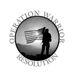 OPERATION WARRIOR RESOLUTION logo