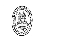 OPERATIVE PLASTERERS' AND CEMENT MASONS' INTERNATIONAL ASSOCIATION ORGANIZED 1864 logo