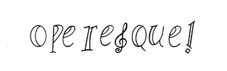 OPERESQUE! logo