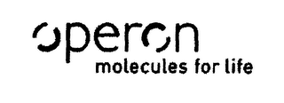 OPERON MOLECULES FOR LIFE logo