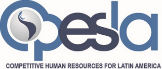 OPESLA COMPETITIVE HUMAN RESOURCES FOR LATIN AMERICA logo