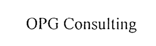 OPG CONSULTING logo