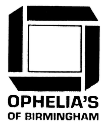 OPHELIA'S OF BIRMINGHAM logo