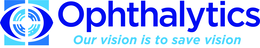 OPHTHALYTICS OUR VISION IS TO SAVE VISION logo