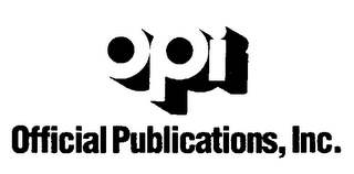 OPI OFFICIAL PUBLICATIONS, INC. logo