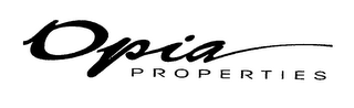 OPIA PROPERTIES logo