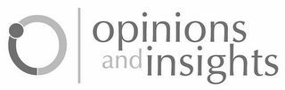 OPINIONS AND INSIGHTS logo