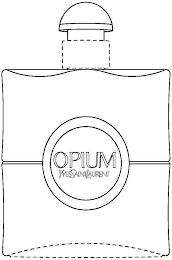 OPIUM YVES SAINT LAURENT logo
