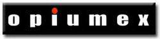 OPIUMEX logo