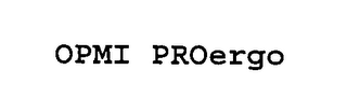 OPMI PROERGO logo