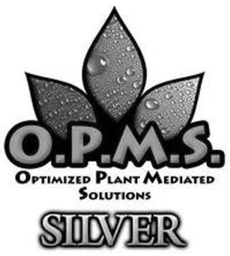 O.P.M.S. OPTIMIZED PLANT MEDIATED SOLUTIONS SILVER logo