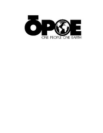 OPOE ONE PEOPLE ONE EARTH logo