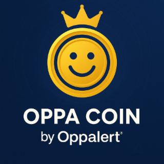 OPPA COIN BY OPPALERT logo