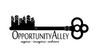 OPPORTUNITY ALLEY ASPIRE.IMAGINE.ACHIEVE logo