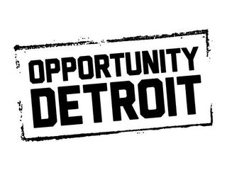 OPPORTUNITY DETROIT logo