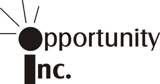OPPORTUNITY INC. logo