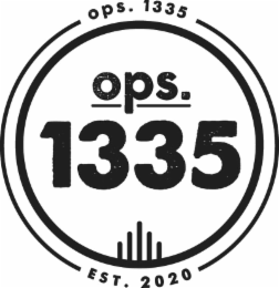 OPS. 1335 EST. 2020 logo
