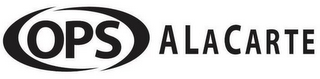 OPS A LA CARTE logo