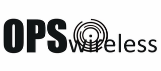OPS WIRELESS logo