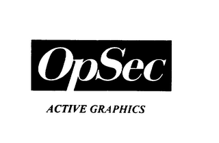 OPSEC ACTIVE GRAPHICS logo