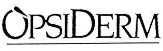OPSIDERM logo