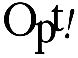 OPT! logo