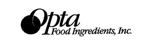 OPTA FOOD INGREDIENTS, INC. logo