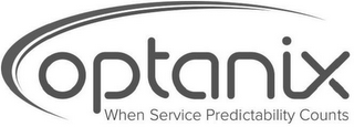 OPTANIX WHEN SERVICE PREDICTABILITY COUNTS logo