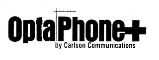 OPTAPHONE+ BY CARLSON COMMUNICATIONS logo