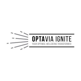 OPTAVIA IGNITE YOUR OPTIMAL WELLBEING TRANSFORMED logo
